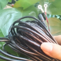 Connecteur mâle femelle d'alimentation DC 5525 35135 personnalisé prise Jack 5.5*2.1mm vers câble de fils à extrémité ouverte