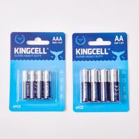Pile au carbone-zinc AAA R03 1,5 V haute performance au chlorure de zinc pour télécommande, horloge, lampe de poche, calculatrice, jouet