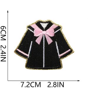 Nouvelles Broderies Thermocollantes pour Chapeau de Cérémonie de Remise des Diplômes et Écussons pour Robe de Remise des Diplômes – Décoration Vestimentaire - Product Image 3