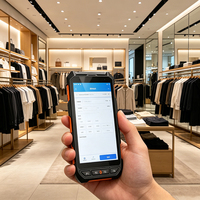Lector RFID UHF Portátil para Gestión de Lavandería M100, PDA Portátil 4G para Conteo y Seguimiento de Inventario de Ropa Textil