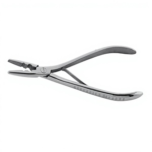 Outil d'extensions de cheveux Microlinks sur mesure pince à sertir à gros baril en acier inoxydable 7 Inc - Product Image 1