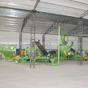 Chất thải lốp tái chế cao su bột máy với lốp cao su hạt bụi mài thiết bị và lốp sợi tách hệ thống - Product Image 5