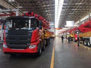 Chinesische brandneue Diesel Mini Betonpumpen Meter Indonesien Beton pumpe LKW Preis - Product Image 4