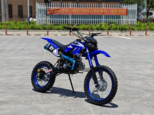 Moto tout-terrain à gros pneus, <span class=keywords><strong>Dirt</strong></span> Bike, 4 temps, <span class=keywords><strong>125</strong></span> cm³, refroidissement par air, démarrage au kick et électrique, hors route - Product Image 4