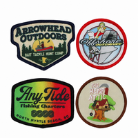 Patch thermocollant vierge en sergé pour casquette, à sublimation, avec motif cœur imprimé, pour le collage sur chapeau