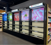 HONGYE Kosmetik-Präsentationsregal Wirtschaftliche Metall-Aufbewahrungsregale Schnelle Montage Freistehend Schwerlast- und Leichtlast-Supermarktregal