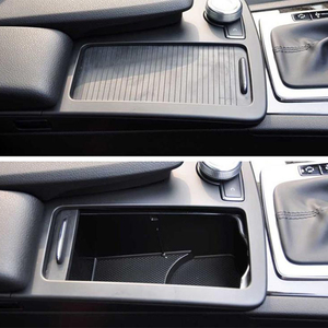 Plateau de rangement pour accoudoir central de voiture Porte-gobelet pour Mercedes benz c E Class GLK C180 C200 <span class=keywords><strong>E300</strong></span> E260 W204 Accessoires Auto - Product Image 2