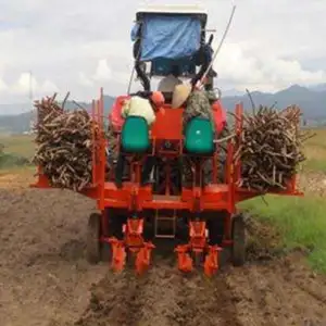 Cassava Planting Machinery Multifunctional 90 HP Double Row Parallel Type Cassava Planter