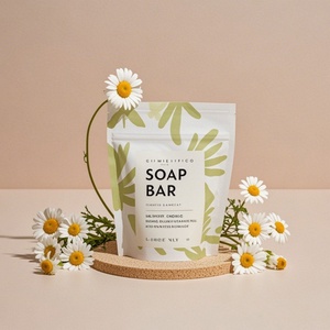 Bolsa de Plástico con Cierre Hermético y Logotipo Impreso Personalizado para Jabón, Sales de Baño, Exfoliante Corporal y Champú - Product Image 3