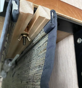 Stores occultants artisanaux motorisés intelligents avec télécommande, compatibles Alexa et <span class=keywords><strong>Google</strong></span> Home, en fibre naturelle de chanvre et de jute tissée - Product Image 4