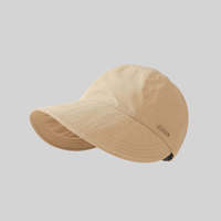 Sombreros de Pescador para Verano, Viajes, Playa, Protección Solar, Unisex, 6 Paneles, Poliéster-Algodón, Hebilla Metálica con Letras, Cierre a Presión