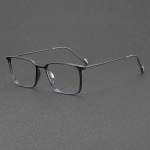 2346 fullrim nhựa thép Retro lớn khung vuông gọng kính - Product Image 6