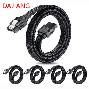 Dajiang OEM Tùy Chỉnh Tốc Độ Cao <span class=keywords><strong>SATA</strong></span> 3.0 Nữ Để Nữ 6G Dữ Liệu Phẳng Cáp <span class=keywords><strong>SATA</strong></span> 3.0 Adapter Cáp Dữ Liệu - Product Image 4