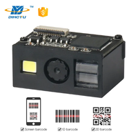 Escáner de código de barras 1D 2D Qr de alto rendimiento, módulo Lector de código de barras de casillero, motor de escáner de código de barras de montaje fijo integrado
