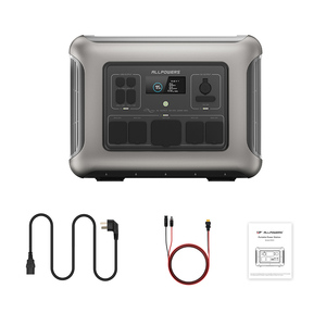 Grawatt Portable Power Station 2500W AC Output <b>Solar</b> <b>Generator</b> With Battery With 12V10A/120W Car Port Output ALLPOWERS Power Sta - Product Image 5