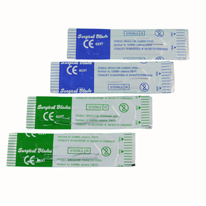 Georiënteerd Handmatige Chirurgische Scalpelbladen Wegwerp Steriel Staalproduct - Product Image 4