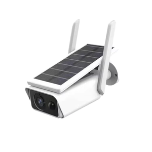 Caméra de <span class=keywords><strong>surveillance</strong></span> solaire étanche pour extérieur, caméra IP Wifi <span class=keywords><strong>360</strong></span> <span class=keywords><strong>degrés</strong></span>, caméra de sécurité Wifi CCTV, ampoule avec haut-parleur - Product Image 1