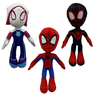 Bonecos de anime supermacios feitos de algodão com enchimento de PP, personagem de pelúcia do capitão aranha, brinquedos unissex da América