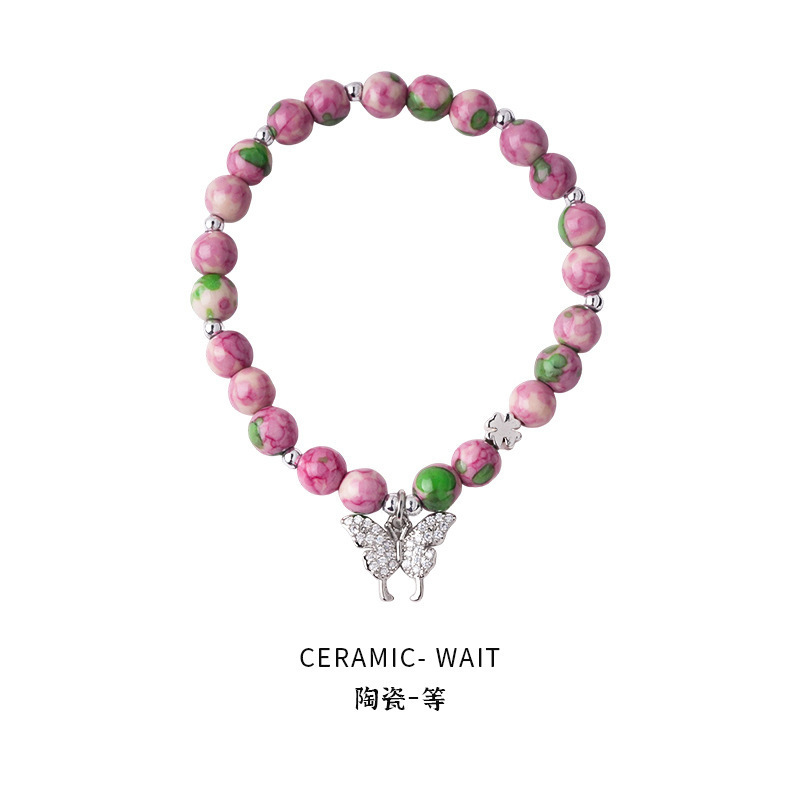 6 bracelets en céramique