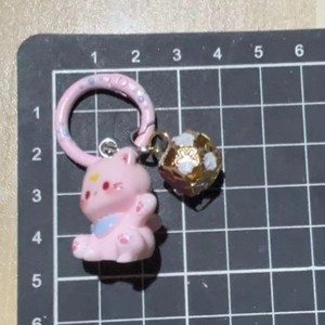 Porte-clés clochette chat mignon, pendentif style Ins pour sacs de filles, cadeau pour meilleure amie, accessoire de porte-clés - Product Image 4