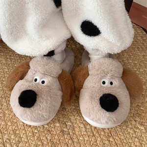 XIXIXITIAO Offres Spéciales dessin animé peluche peluche pantoufles hiver chaud intérieur maison coton peluche chaussures doux Animal moelleux chaussures - Product Image 3