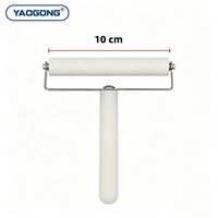 Rouleau en silicone pour lamination d'écran YAOGONG, roue en caoutchouc antistatique pour film polarisant à colle OCA, outil de réparation d'écran LCD pour téléphone et tablette