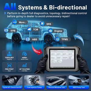 Programador de Llaves Universal XTOO D9MAX, Herramienta de Prueba Automática OBD2 de 12V para Sany J2534 - Product Image 4