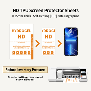 ฟิล์มกันรอยไฮโดรเจล TPU ซ่อมแซมตัวเองได้ สำหรับ <span class=keywords><strong>iPhone</strong></span> 17 Pro Max ป้องกันเต็มจอ ความคมชัดระดับ HD - Product Image 6