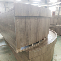 Table de présentation de produits pour supermarché à plusieurs niveaux, réglable, facile à installer, avec base en bois, pour fruits, légumes et produits de boulangerie XYHY