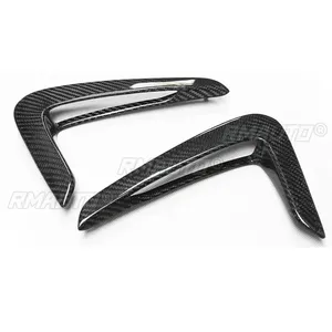 Cache-coffre latéral en fibre de carbone sèche pour BMW Série 4 F32 F33 F36 2014-2020, garniture de couvercle d'entraîneur d'air latéral - Product Image 2