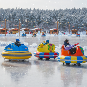 Voitures tamponneuses sur glace Cool Ride, tir au laser, voitures tamponneuses UFO, zone de rotation, voitures tamponneuses sur glace et neige - Product Image 4