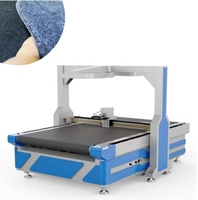 Machine de découpe CNC automatique pour tapis de sol, tapis de cuisine, tapis de chambre, tapis d'hôtel, tapis ronds et carrés, machine de découpe CCD pour tapis