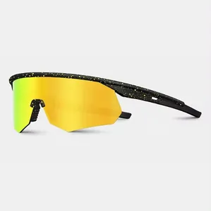New Polarized Bicycle Glasses Orange Outdoor Lentes Para Ciclistas Ciclismo Gafas De Sol Deportivas Dirt Bike Sunglasses