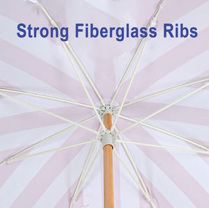 Sombrilla de Playa Personalizada Moderna, Impermeable, Anti-UV, para Viajes al Aire Libre, de Lujo, de 1.8 m, con Borlas de Algodón y Tela de Poliéster de 200 g - Product Image 3