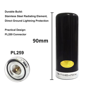 <span class=keywords><strong>Antenna</strong></span> Phantom <span class=keywords><strong>per</strong></span> Radio Mobile Auto NMO UHF 435M, GMRS462M, VHF 174MHz <span class=keywords><strong>per</strong></span> Radioamatori - Product Image 2