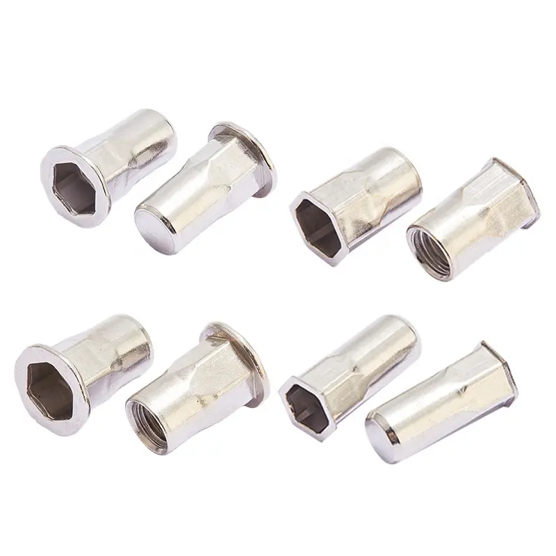 Best Price Flat Head Pull M3 M8 M12 304 Stainless Steel Rivet Nuts High Quality R