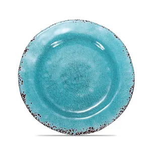 <span class=keywords><strong>Assiette</strong></span> ronde en mélamine couleur <span class=keywords><strong>pastel</strong></span> 9 pouces, assiettes rondes pour les restaurants - Product Image 1