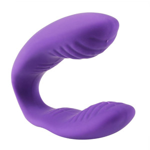 Vibromasseur en forme de U et <span class=keywords><strong>double</strong></span> moteur de haute qualité en forme de C pour hommes et femmes Sextoy portable - Product Image 2