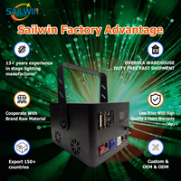 Projecteur Laser RVB 10W 15W avec Application Bluetooth, Spectacle Laser 3D ILDA, Fête, Disco, Scène, Animation Laser Pleine Couleur, Lumières Laser DJ