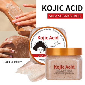 Exfoliante Corporal Natural a Precio de Fábrica al por Mayor, Cuidado de la Piel, Blanqueador, Exfoliante Corporal de Sal de Frutas Orgánicas y Azúcar - Product Image 5
