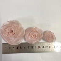 Accessoires de vêtement DIY, dentelle en organza, applique florale 3D, patch LT2682A