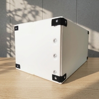 Boîte de manutention en panneau alvéolaire PP, étanche, en plastique ondulé, pour caisses empilables, réutilisable, de qualité alimentaire, recyclable, pour sushis