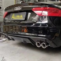 Lèvre de pare-chocs arrière en Fiber de carbone de haute qualité pour Audi 2012-2016 A5 S5 RG Style diffuseur arrière en Fiber de carbone
