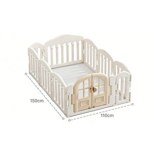 Corralito <span class=keywords><strong>de</strong></span> Seguridad para Bebés <span class=keywords><strong>de</strong></span> Plástico HDPE <span class=keywords><strong>de</strong></span> Estilo Francés Moderno con Diseño <span class=keywords><strong>de</strong></span> Dibujos Animados, Tamaño Personalizado para Área <span class=keywords><strong>de</strong></span> Juegos para Niños Pequeños - Product Image 2