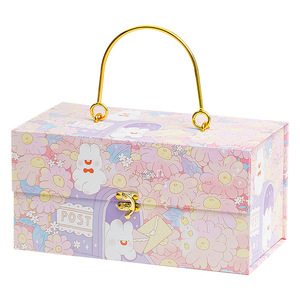 New cartoon Light Luxury Portable Gift Box Empty Box Japanese Style Small Batch Wholesale