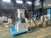 Extrudeuse industrielle de haute qualité pour aliments pour animaux de ferme (chiens, chats, petits animaux) et aliments pour poissons (affleurants et coulants), capacité 40-60 kg/h