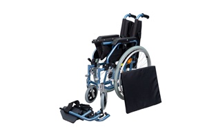 قابل للطي مستشفى يستخدم للبالغين ، مسند قدم قابل للتعديل قابل للفصل ، كرسي متحرك يدوي ممتاز على الطراز الأوروبي - Product Image 6