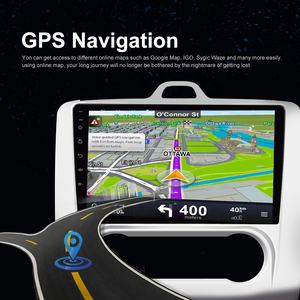 Autoradio Podofo <span class=keywords><strong>Android</strong></span> 10 avec cadre de navigation GPS, écran partagé 9 "2.5D pour <span class=keywords><strong>Ford</strong></span>/<span class=keywords><strong>Focus</strong></span>/<span class=keywords><strong>Mk2</strong></span> 2004-2011, stock américain - Product Image 3