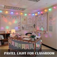 TSINYE Feenlichterkette RGB mit Timer 8 Modi Bunte Lichterkette für Schlafzimmer Wohnheim Klassenzimmer Party Innen- und Außendekoration