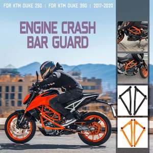 Protector de barra de choque de motor de motocicleta XXUN para KTM <span class=keywords><strong>Duke</strong></span> 250 <span class=keywords><strong>390</strong></span> Duke250 Duke390 2018 <span class=keywords><strong>2019</strong></span> 2020 2021 Protector de caída parachoques - Product Image 2